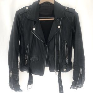 [BLANKNyC] Double-Zip Faux Leather Jacket